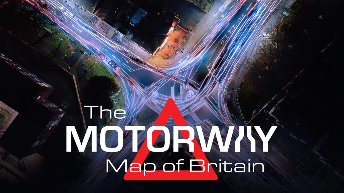The Motorway Map Of England